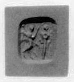 Flügeldämon und Frau (Schmuckstein)