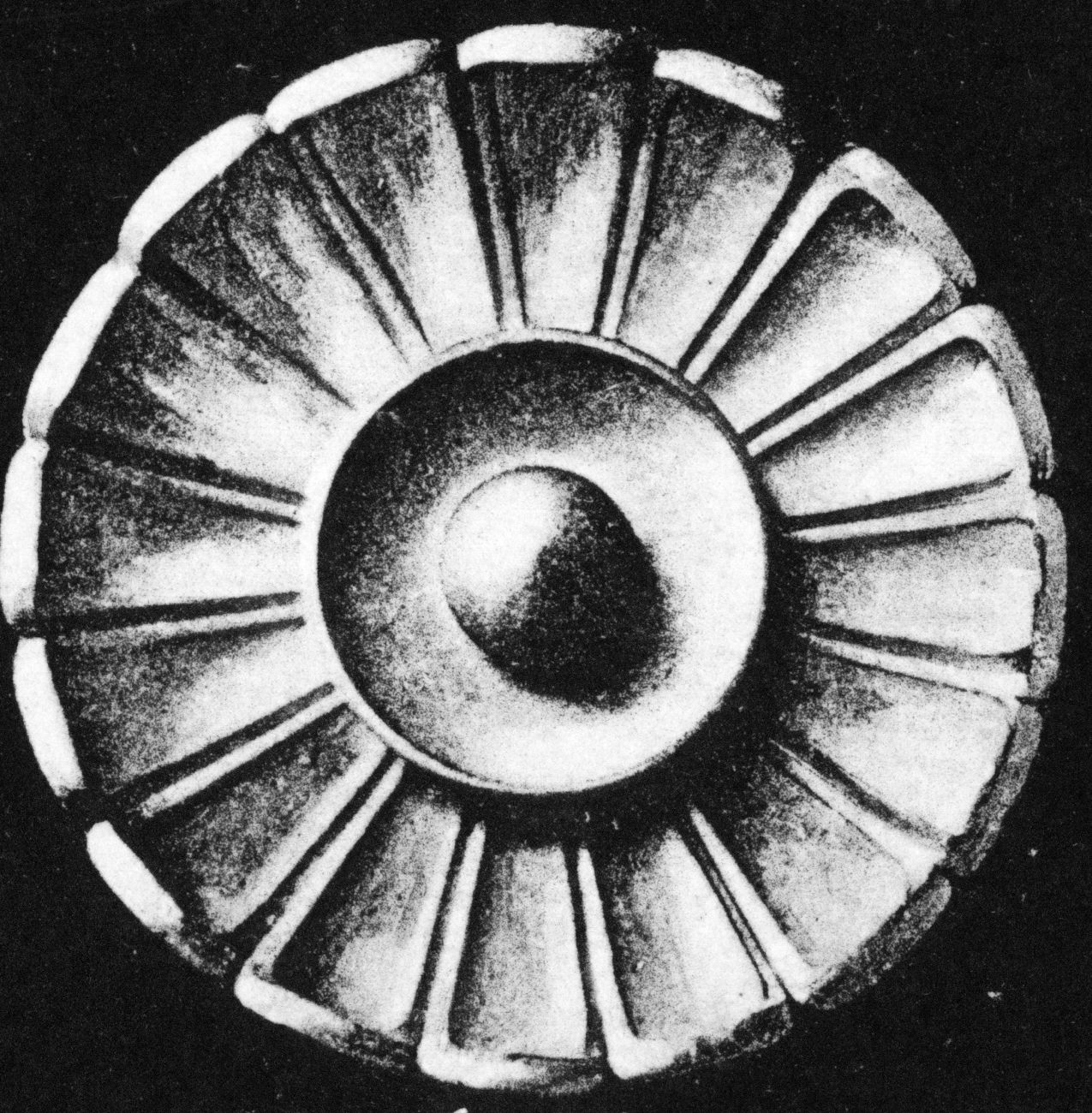 Rosette, sechzehnteilig (Unterrichtsvorlage)