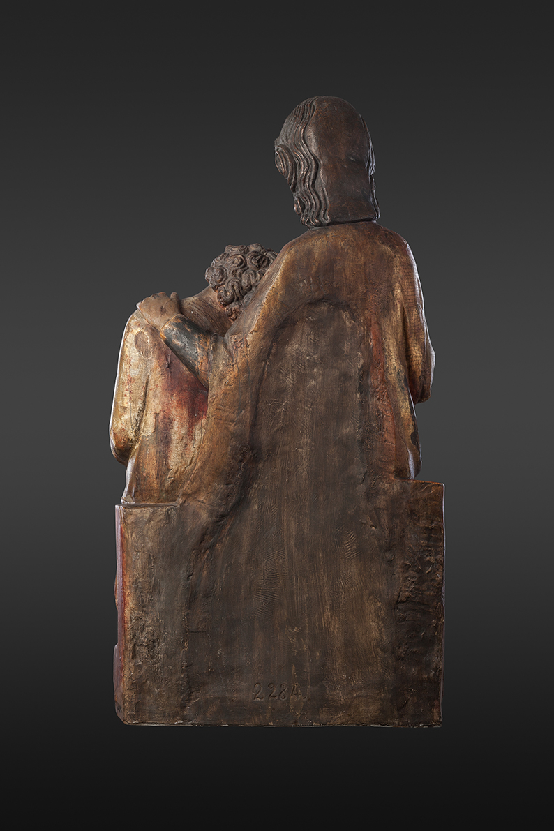 Christus und Johannes, Andachtsbild