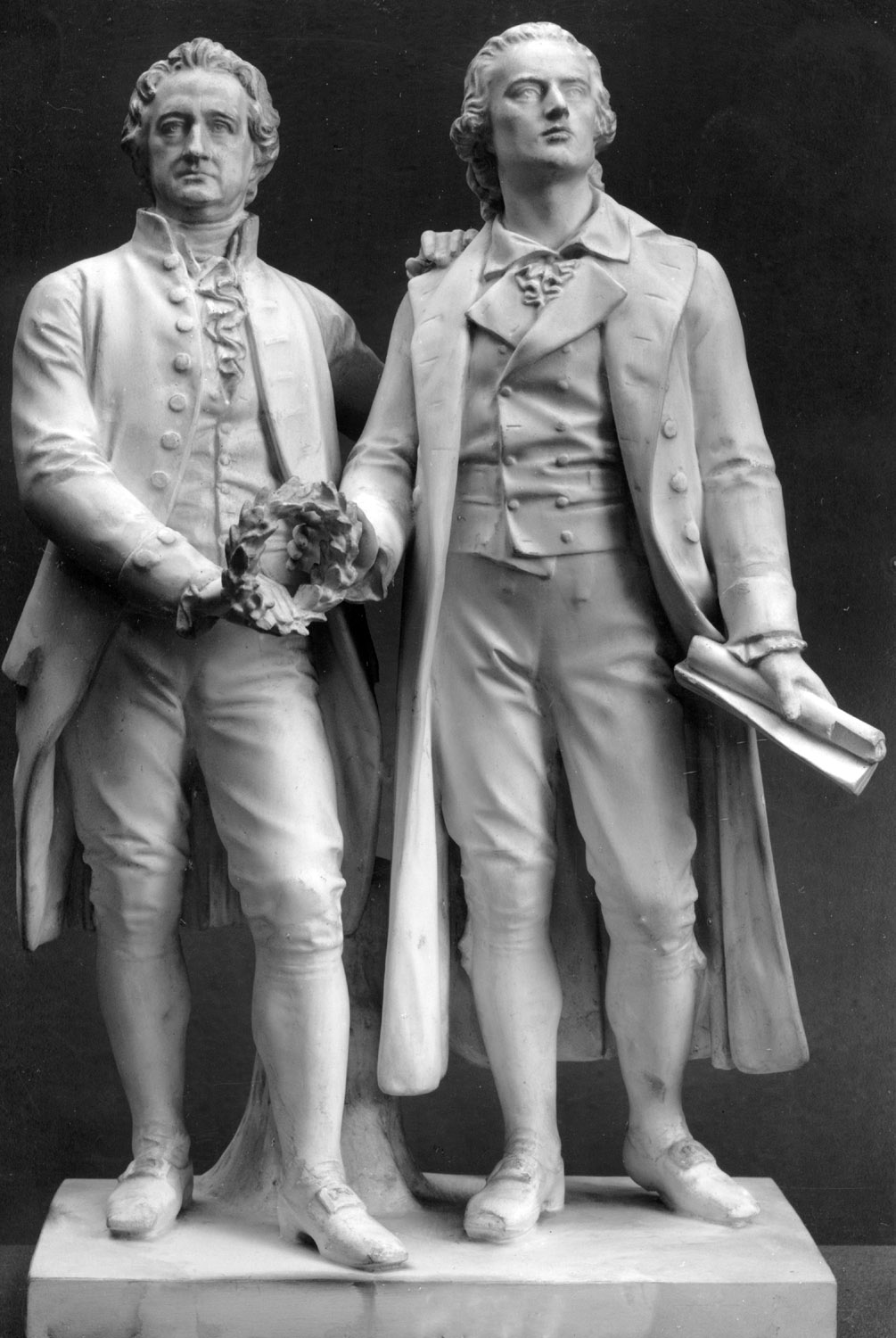 Goethe-Schiller-Denkmal (Reduktion)