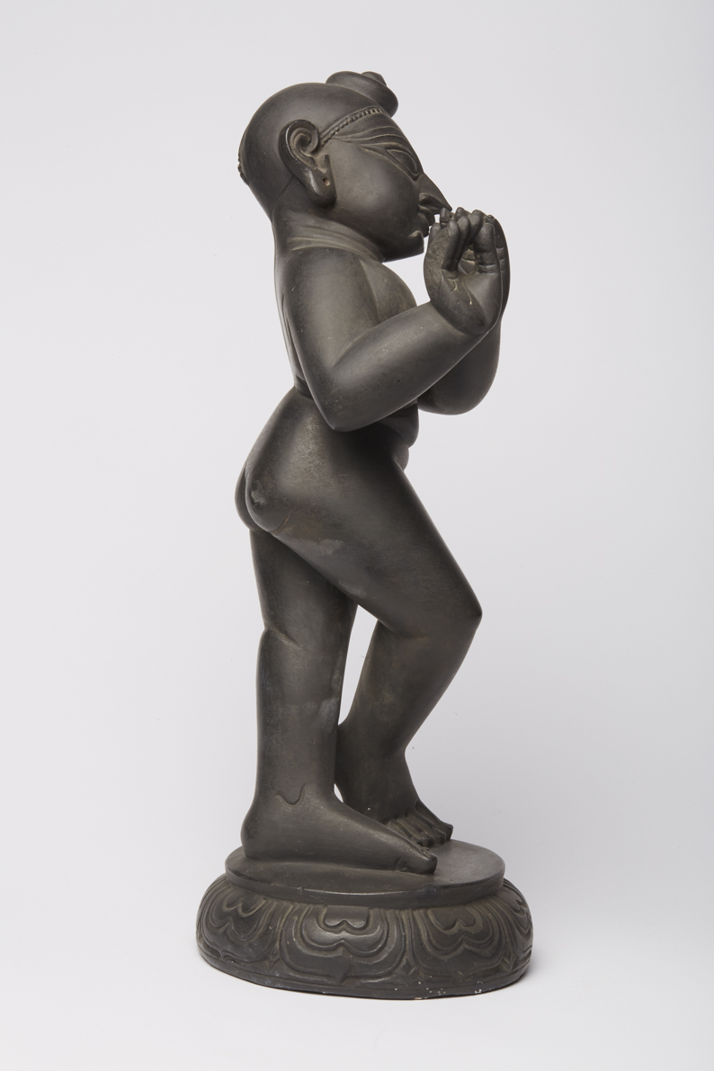 Krishna, Flöte blasend